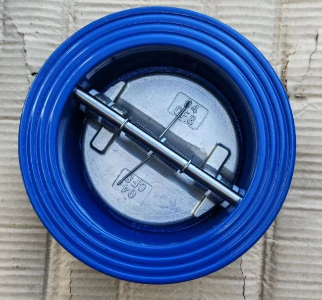 Vàlvula de retenció de tipus doble-disc-de ferro dúctil