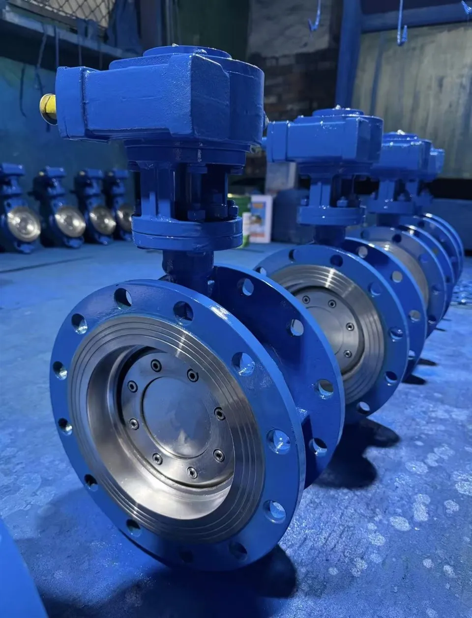 Vàlvula de papallona tipus U de ferro dúctil